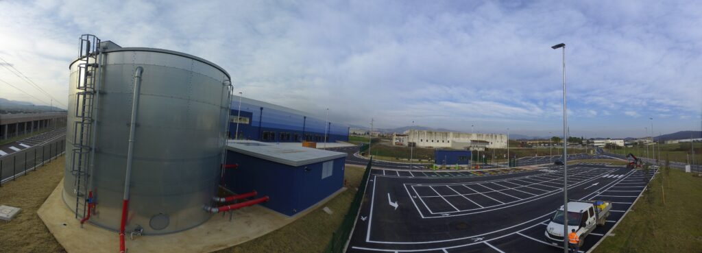 Webcam TLAPSE Capannone logistico ad Anagni