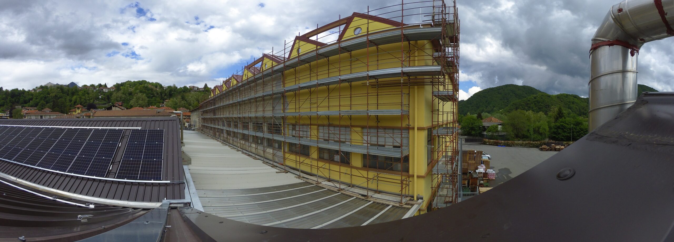 Prima foto webcam Rimozione Ponteggio Piemonte