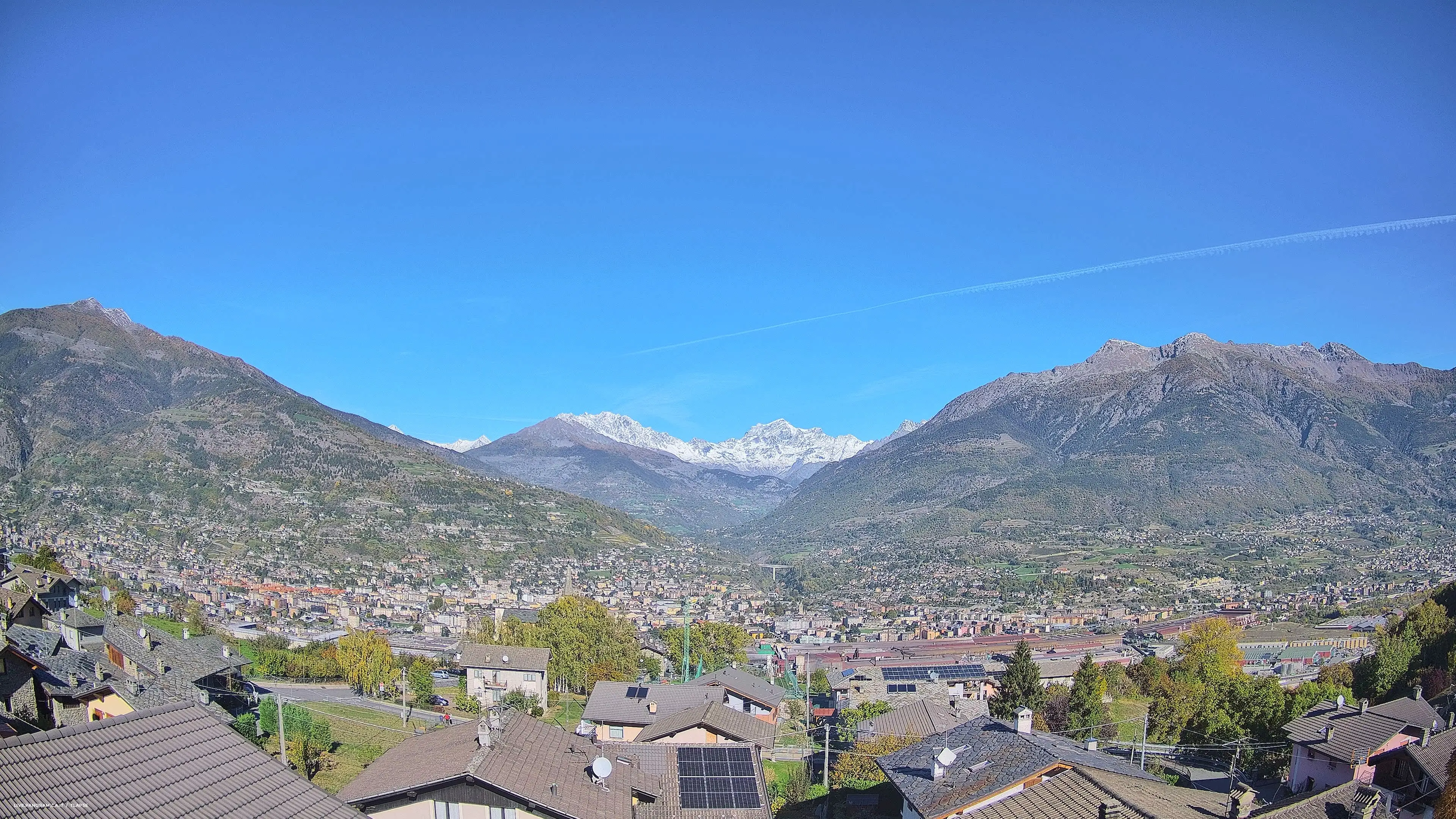 Webcam Aosta Nord Valle d'Aosta in diretta