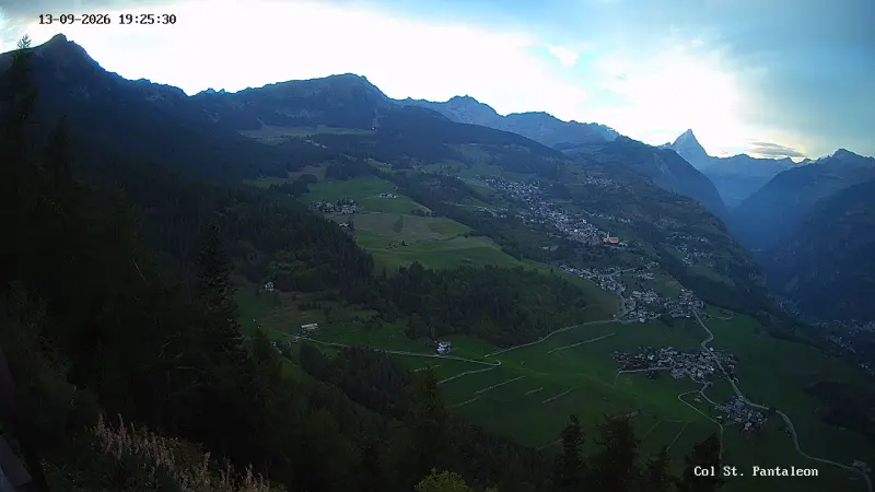 Webcam TLAPSE Col Saint Pantaléon